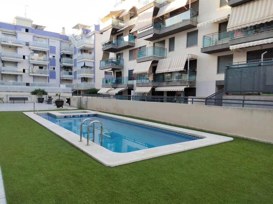 Residencial Azahar, Piscina Y Parking Gratis Apartment Moncofar Ngoại thất bức ảnh